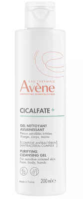 Купить авен сикальфат (avenе cicalfate+) гель для лица и тела очищающий для чувствительной и раздраженной кожи, 200мл в Богородске