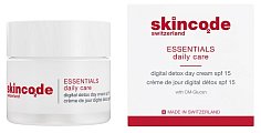 Купить скинкод эссеншлс (skincode essentials) крем для лица цифровой детокс дневной spf15, 50мл в Богородске