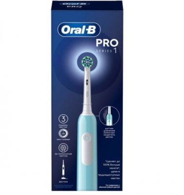 Купить oral-b (орал-би) электрическая зубная щетка pro 1 тип 3791 crossaction+ зарядное устройство 3757 в Богородске