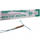 Купить контрацептив внутриматочный (спираль) вектор-экстра серебро-медьсодержащий т-образный agcu 150/250 в Богородске