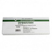 Купить эуфиллин, раствор для внутривенного введения 24мг/мл, ампулы 5мл, 10 шт в Богородске