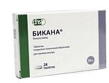 Купить бикана, таблетки, покрытые пленочной оболочкой 50мг, 28 шт в Богородске