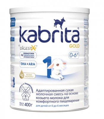 Купить kabrita gold 1 (кабрита) смесь на козьем молоке для детей с рождения, 400г в Богородске
