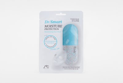 Купить dr. smart (др.смарт) moisture protection маска тканевая для лица увлажняющая с керамидами, 1 шт в Богородске