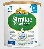 Купить симилак (similac) 1 комфорт смесь молочная 0-6 месяцев, 375г в Богородске