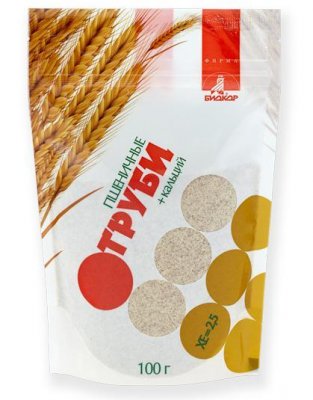 Купить отруби лито пшеничные молотые кальций, 100г бад в Богородске