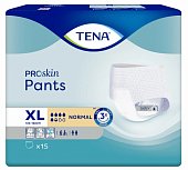 Купить tena proskin pants normal (тена) подгузники-трусы размер xl, 15 шт в Богородске