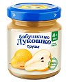 Бабушкино Лукошко пюре груша, 100г