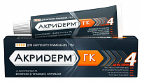 Купить акридерм гк, крем для наружного применения 0,05%+0,1%+1%, туба 15г в Богородске