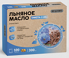 Купить льняное масло bioforte, капсулы 100шт бад в Богородске