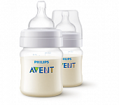 Купить avent (авент) бутылочка для кормления с рождения anti-colic 125 мл 2 шт (scf810/27) в Богородске