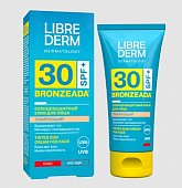 Купить librederm bronzeada (либридерм) крем солнцезащитный тонирующий для лица, 50мл spf30 в Богородске