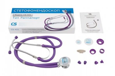 Купить стетофонендоскоп cs medica cs-421 (фиолет) в Богородске