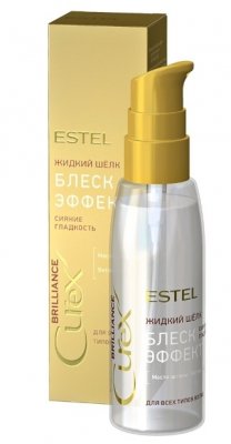 Купить estel (эстель) жидкий шелк для всех типов волос curex brilliance, 100мл в Богородске