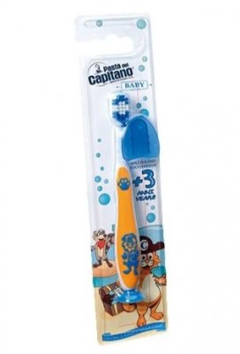 Купить pasta del сapitano (паста дель капитано) зубная щетка детская baby 3+ soft/мягкая 1 шт. в Богородске