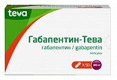 Купить габапентин-тева, капсулы 300 мг, 50 шт в Богородске