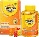 Купить супрадин кидс мишки, пастилки жевательные, 60 шт бад в Богородске