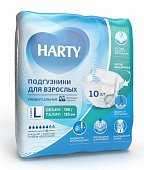 Купить харти (harty) подгузники для взрослых large р.l, 10шт в Богородске