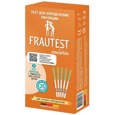 Купить тест для определения овуляции frautest (фраутест), 5 шт в Богородске