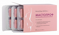Купить мастопроф фитосбор фитол-1, капсулы 30шт бад в Богородске