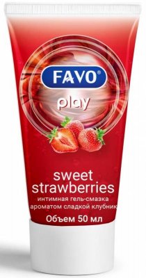 Купить favo (фаво) гель-смазка сладкая клубника 50мл в Богородске
