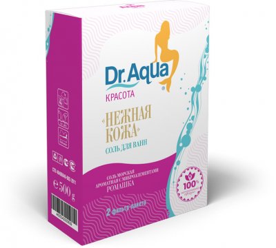 Купить доктор аква (dr.aqua) соль для ванн морская с микроэлементами ромашка, 500г в Богородске