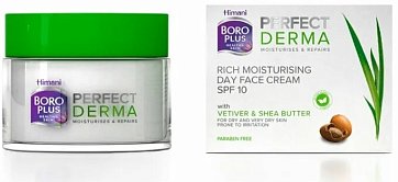 Боро Плюс perfect derma крем для лица дневной интенсивный увлажняющий, 50мл SPF10