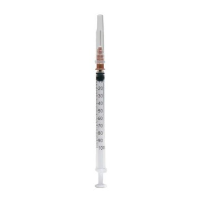 Купить шприц 1мл инекта инсулиновый трехдетальный с иглой 26g (0,45х13мм), 20 шт в Богородске