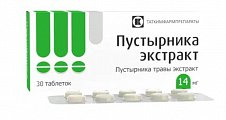 Купить пустырник экстракт, таблетки 14мг, 30 шт в Богородске