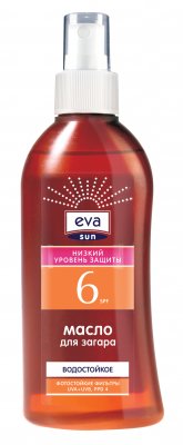 Купить eva sun (ева сан) масло для загара, 150мл spf6 в Богородске