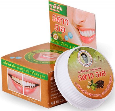Купить 5 star cosmetic (5 стар косметик) зубная паста травяная с экстрактом нони, 25г в Богородске