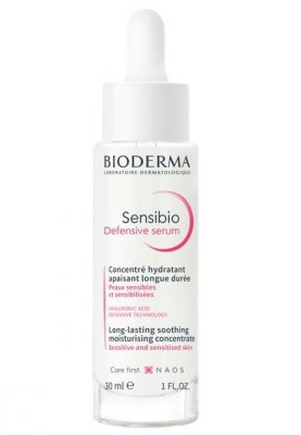 Купить bioderma sensibio defensive (биодерма сенсибио) сыворотка для чувствительной кожи лица, 30мл в Богородске