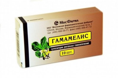 Купить гамамелис, суппозитории ректальные гомеопатические, 10 шт в Богородске