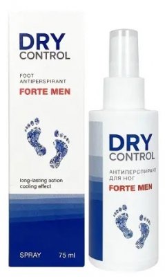 Купить dry сontrol forte men (драй контрол) антиперспирант-спрей для мужчин, 75мл в Богородске