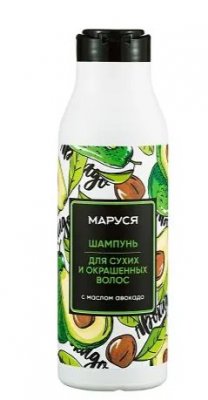 Купить marussia (маруся) шампунь для сухих и окрашенных волос с маслом авокадо 400 мл в Богородске