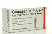 Купить салофальк, суппозитории ректальные 500мг, 30 шт в Богородске