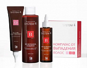 Купить система 4 (system 4) комплекс от выпадения волос набор: шампунь, 250мл+маска, 150мл+сыворотка, 150мл в Богородске