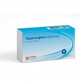 Купить тадалафил-ксантис, таблетки, покрытые пленочной оболочкой 20мг, 8шт в Богородске