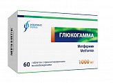 Купить глюкогамма, таблетки с пролонгированным высвобождением 1000 мг, 60 шт в Богородске