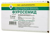 Купить фуросемид, раствор для внутривенного и внутримышечного введения 10мг/мл, ампулы 2мл, 10 шт в Богородске