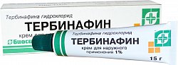 Купить тербинафин, крем для наружного применения 1%, 15г в Богородске