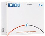 Купить небиволол, таблетки 5мг, 28 шт в Богородске