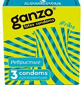 Купить ganzo (ганзо) презервативы рибс 3шт в Богородске