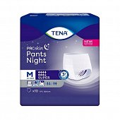 Купить tena proskin pants night super (тена) подгузники-трусы размер m, 10 шт в Богородске