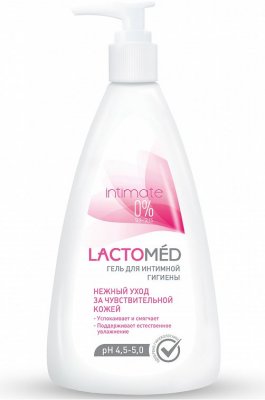 Купить lactomed (лактомед) гель для интимной гигиены для чувствительной кожи, 200мл в Богородске