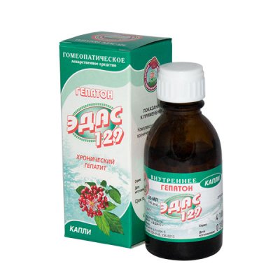 Купить эдас-129 гепатон (печень), капли для приема внутрь гомеопатические, 25мл в Богородске