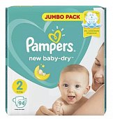 Купить pampers new baby (памперс) подгузники 2 мини 4-8кг, 94шт в Богородске