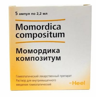 Купить момордика композитум, раствор для внутримышечного введения гомеопатический 2,2мл, ампулы 5шт в Богородске