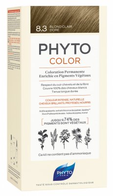 Купить фитосолба фитоколор (phytosolba phyto color) краска для волос оттенок 8,3 светло-золотой блонд в Богородске