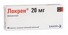 Купить локрен, таблетки, покрытые пленочной оболочкой 20мг, 28 шт в Богородске